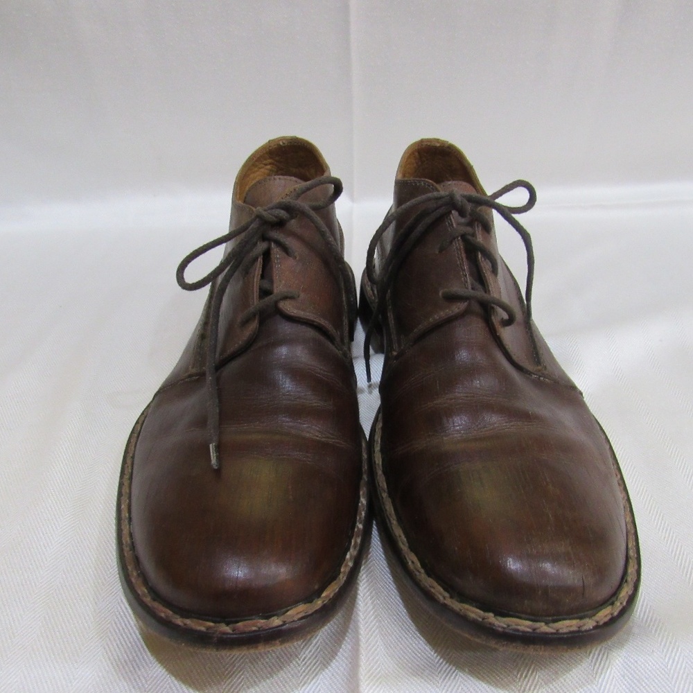 John Varvatos Italian Men's Brown Shoes - Picture 4 of 6